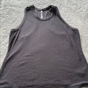 Fabletics Gray Relaxed Sleeveless Tank Top